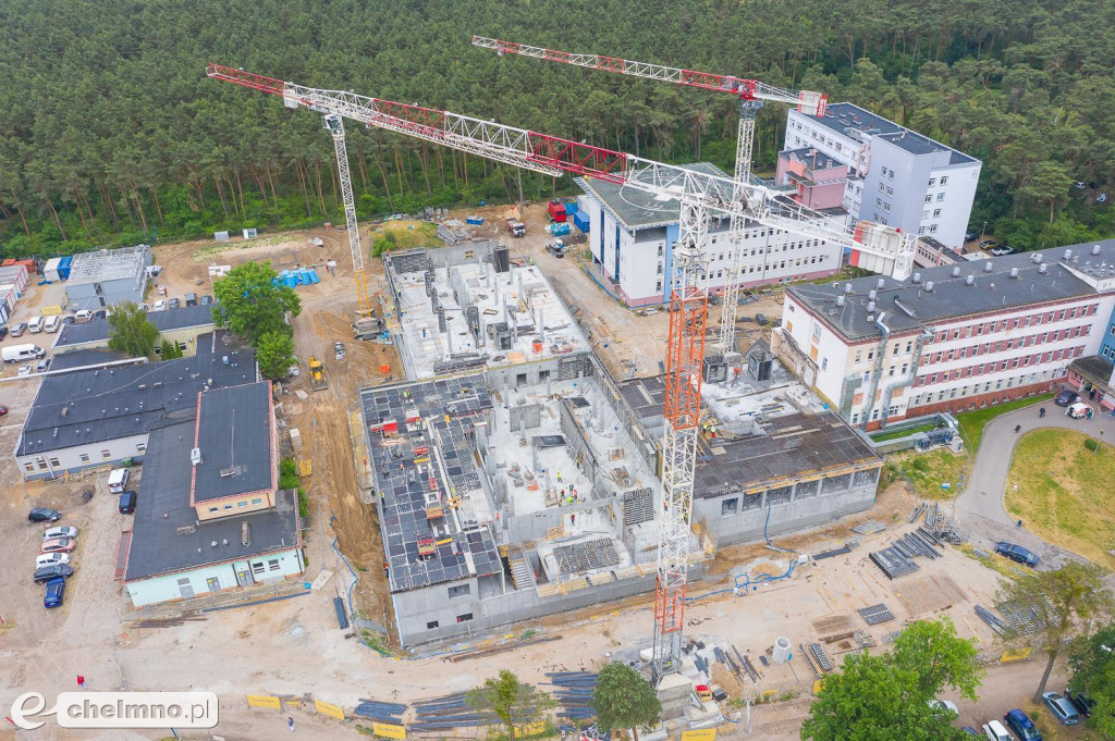 Tak powstaje nowy szpital we Włocławku