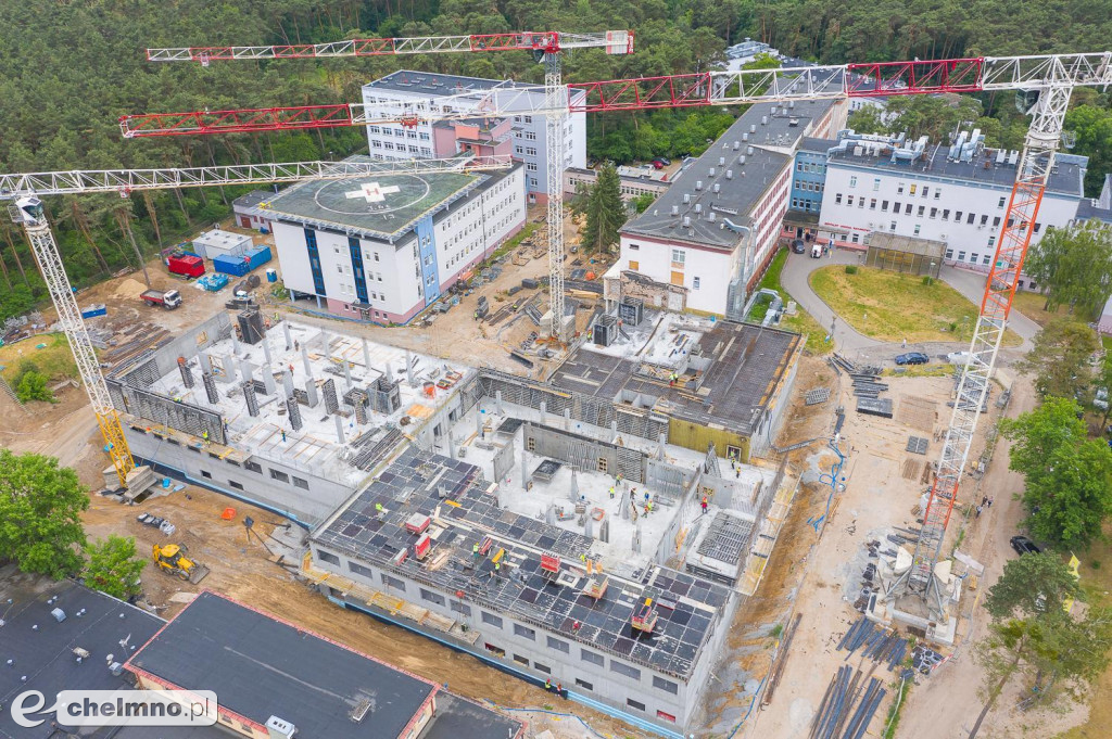 Tak powstaje nowy szpital we Włocławku
