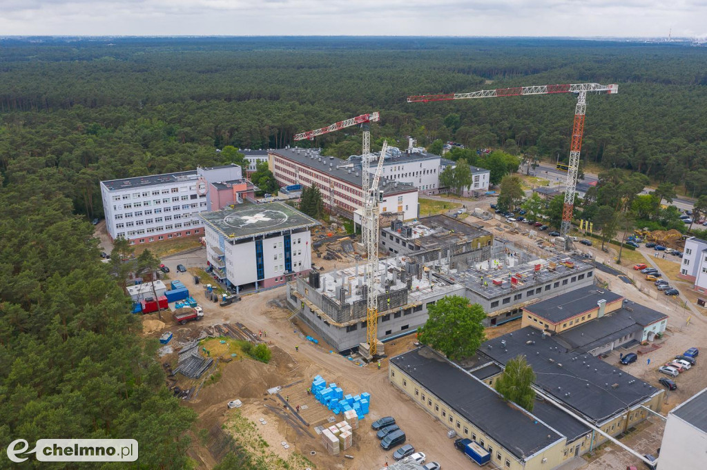 Tak powstaje nowy szpital we Włocławku