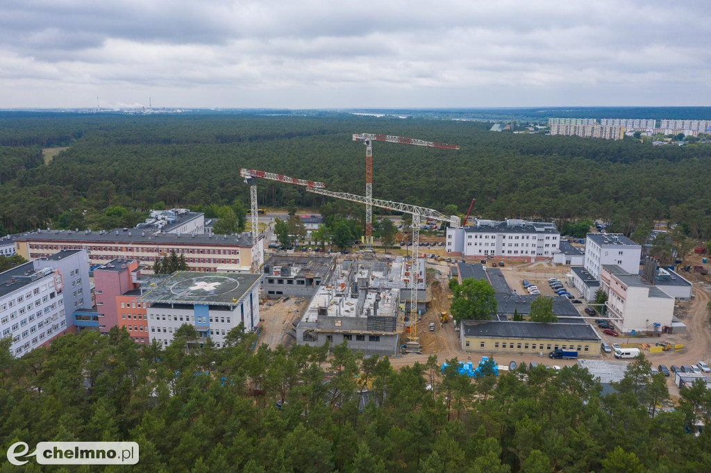 Tak powstaje nowy szpital we Włocławku
