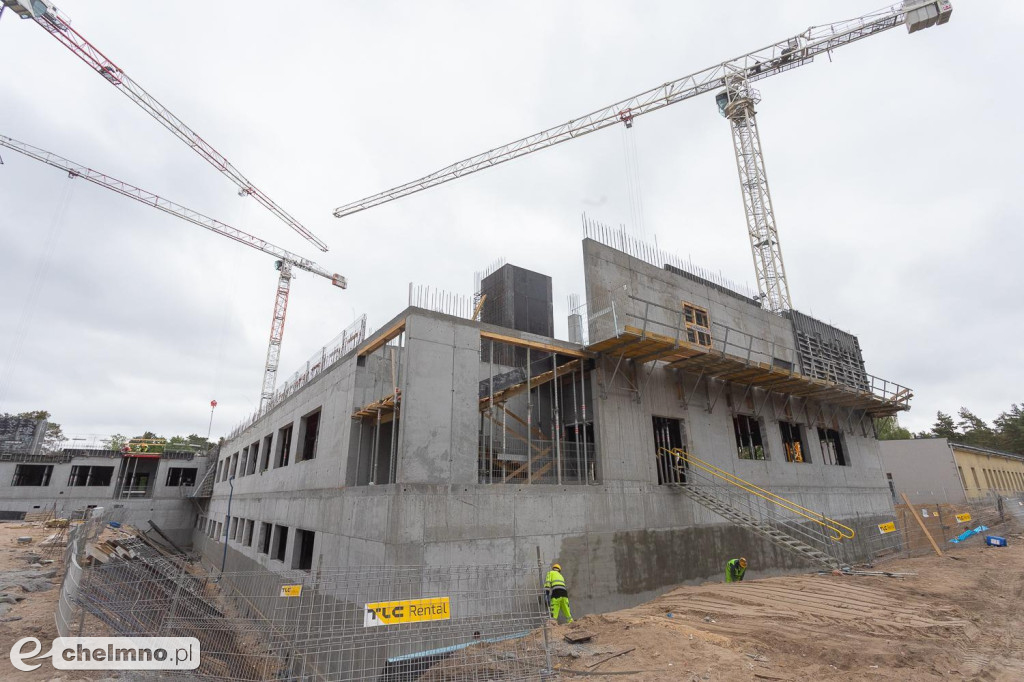 Tak powstaje nowy szpital we Włocławku