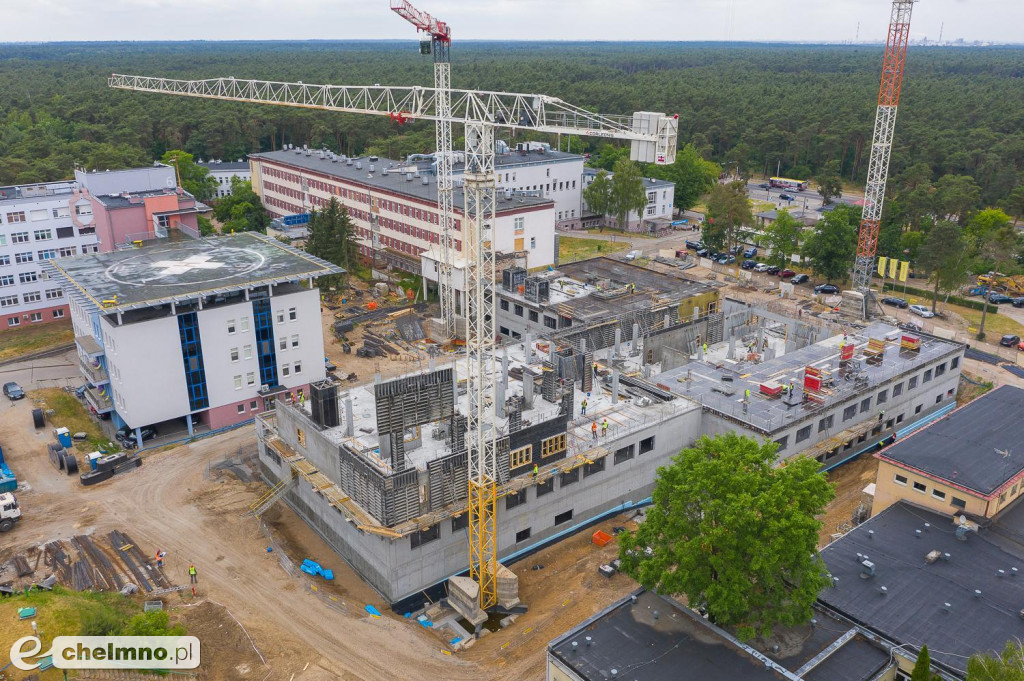 Tak powstaje nowy szpital we Włocławku