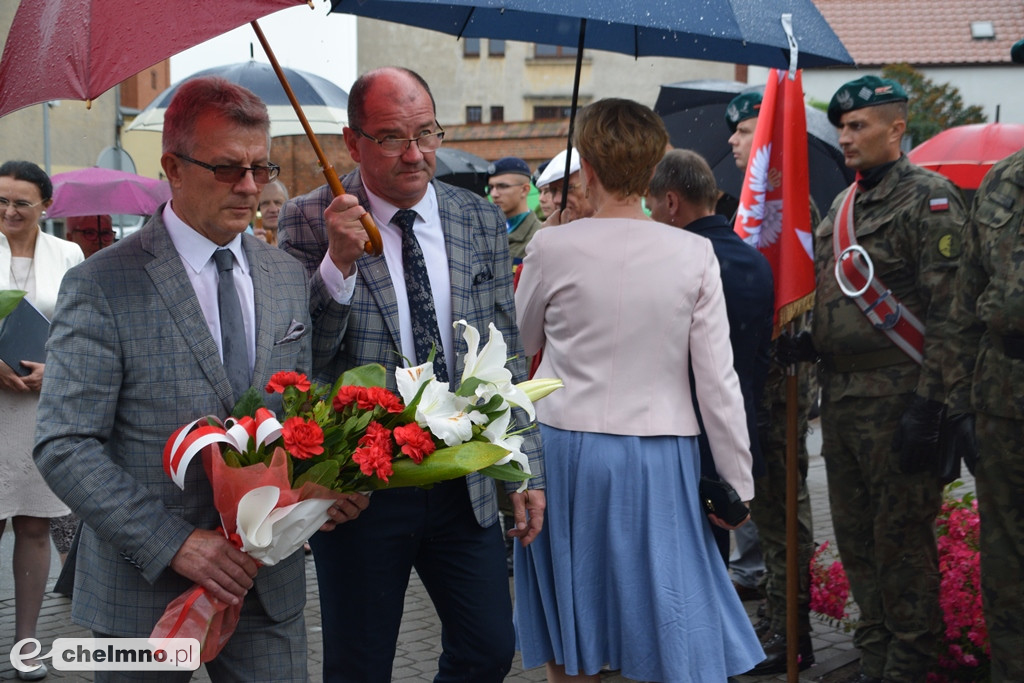 Święto 66 Kaszubskiego Pułku Piechoty przed Pomnikiem Kaszubskim