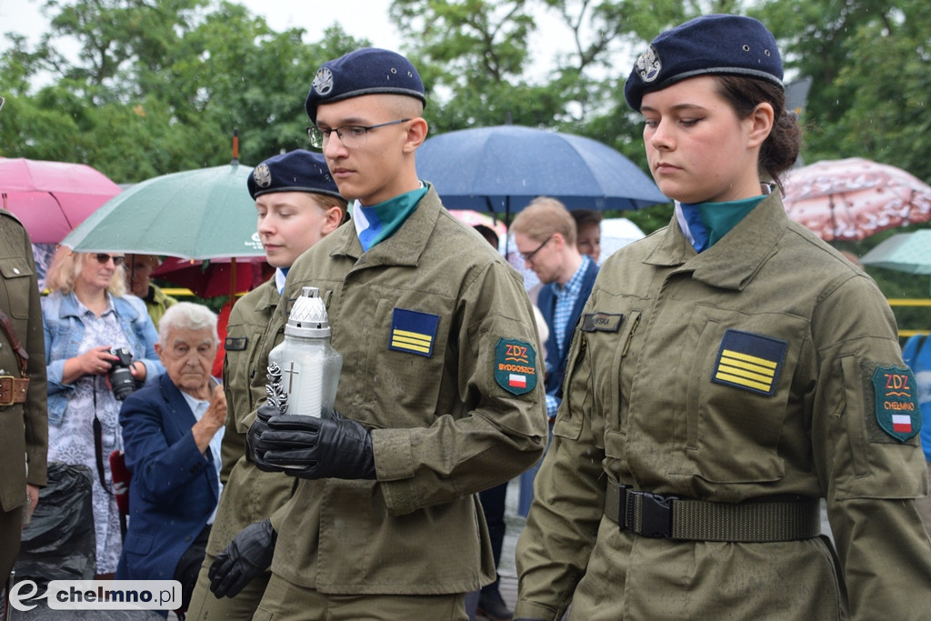 Święto 66 Kaszubskiego Pułku Piechoty przed Pomnikiem Kaszubskim