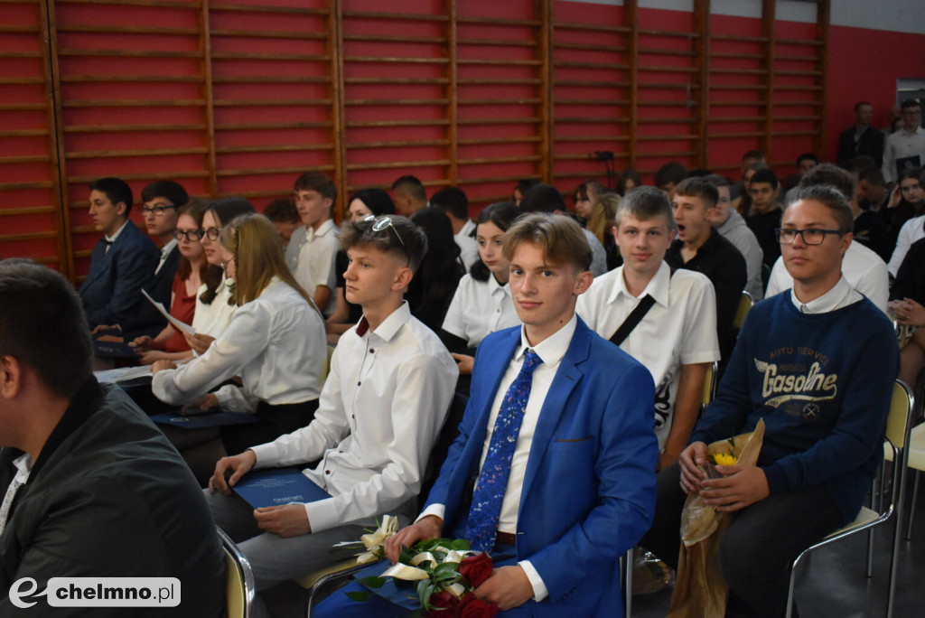 Piotr Wojciechowski najlepszym absolwentem Branżowej Szkoły w Grubnie