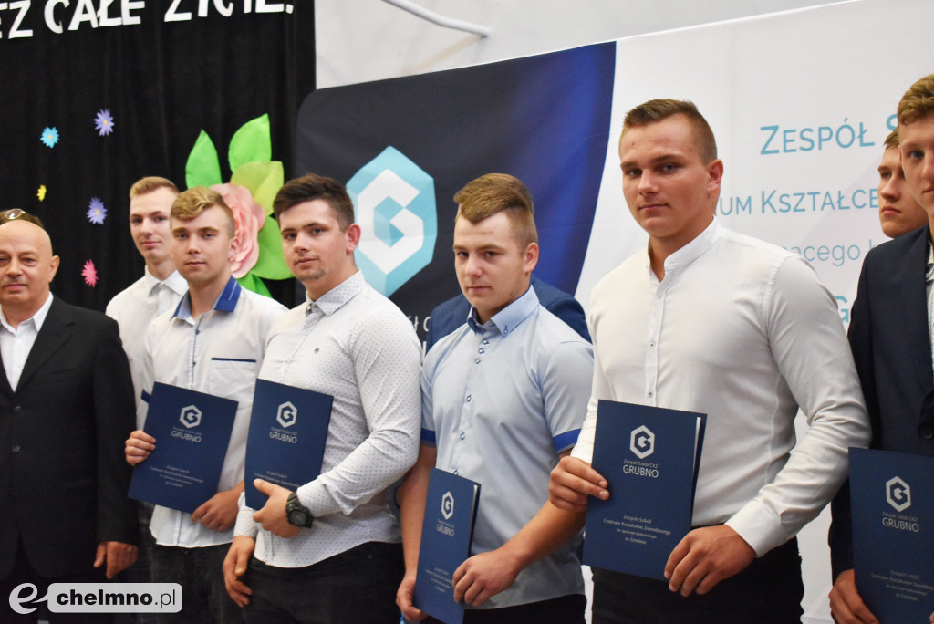 Piotr Wojciechowski najlepszym absolwentem Branżowej Szkoły w Grubnie