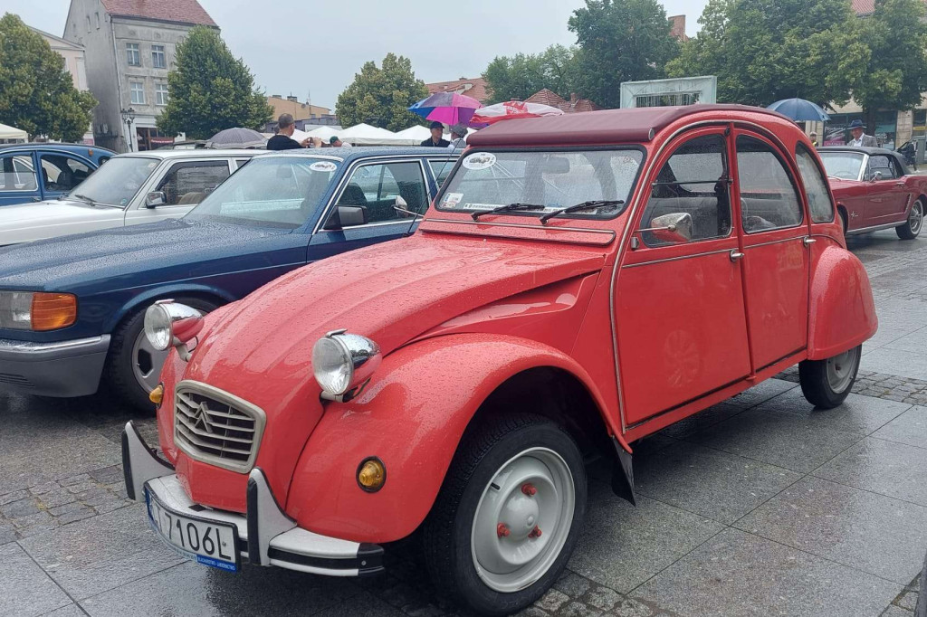 Szlakiem Kopernikowskim- zlot zabytkowych aut w Chełmnie
