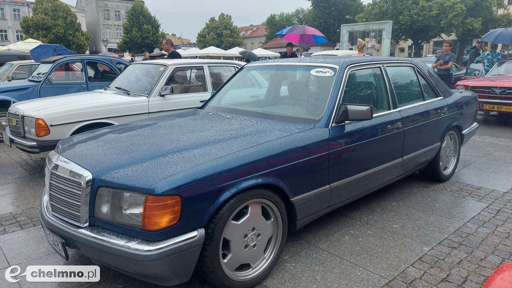 Szlakiem Kopernikowskim- zlot zabytkowych aut w Chełmnie