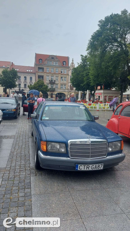 Szlakiem Kopernikowskim- zlot zabytkowych aut w Chełmnie