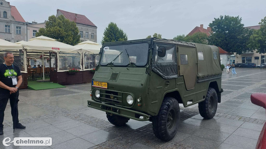 Szlakiem Kopernikowskim- zlot zabytkowych aut w Chełmnie