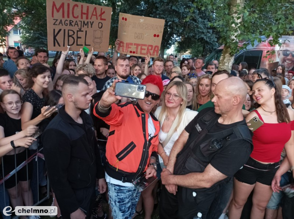 Michał Wiśniewski rozpalił scenę w Unisławiu do czerwoności!