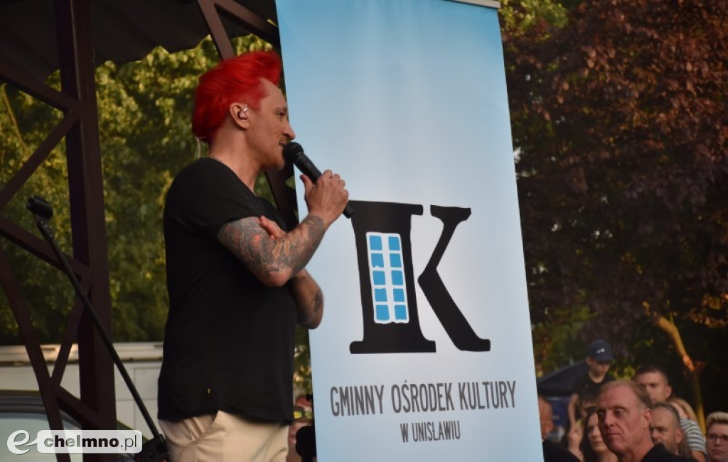 Michał Wiśniewski rozpalił scenę w Unisławiu do czerwoności!