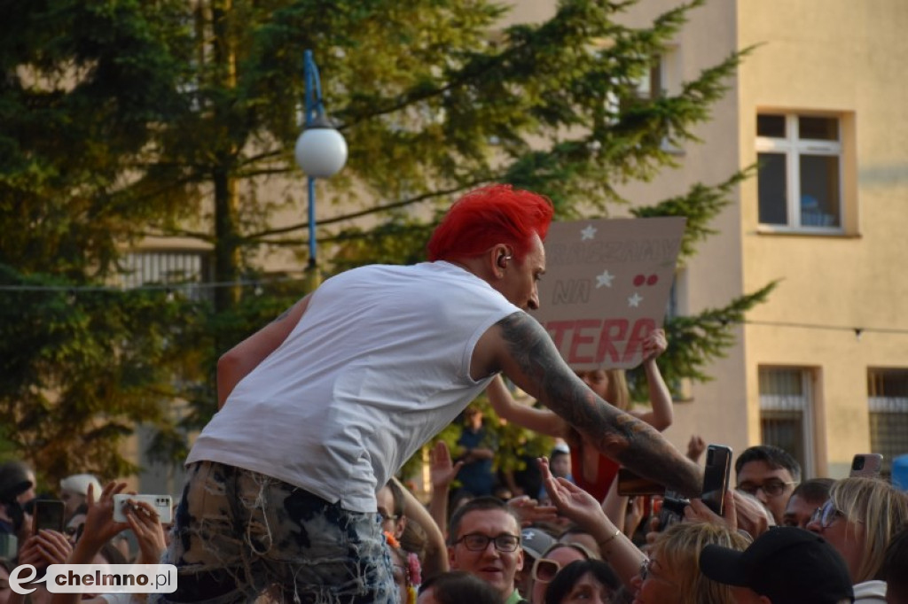 Michał Wiśniewski rozpalił scenę w Unisławiu do czerwoności!