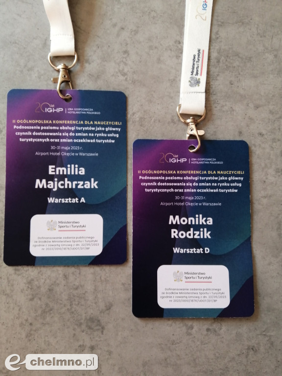 Konferencja dla nauczycieli hotelarstwa