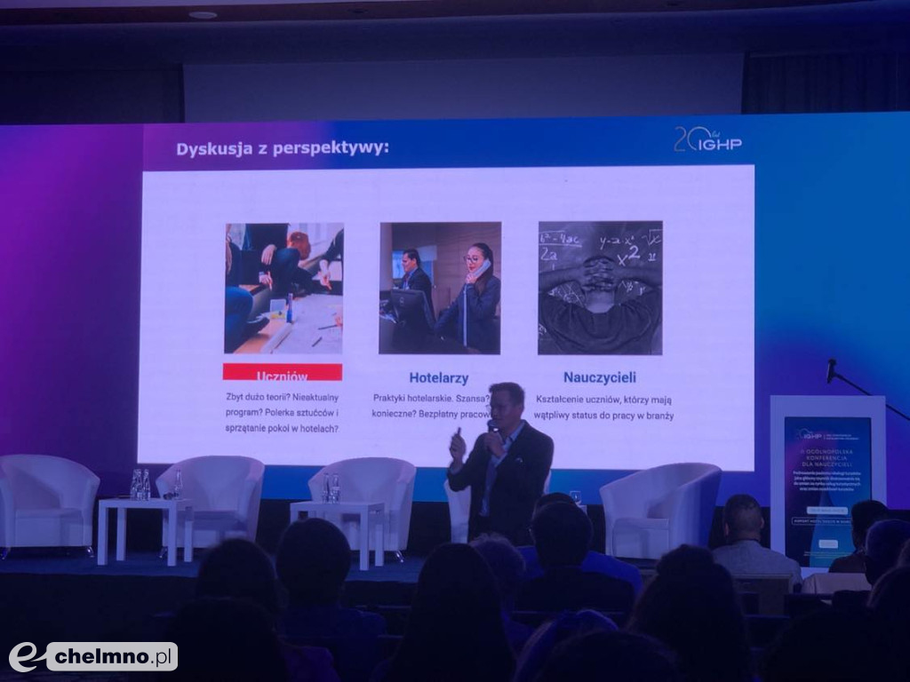 Konferencja dla nauczycieli hotelarstwa
