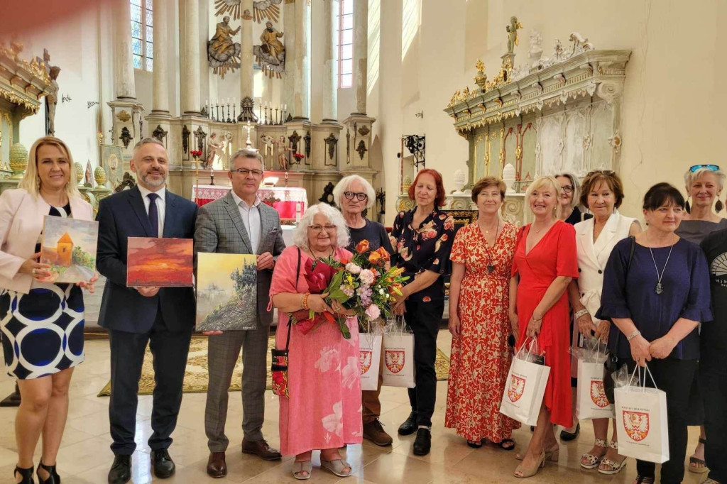 Wernisaż prac uczestników XII Ogólnopolskiego Pleneru Malarskiego