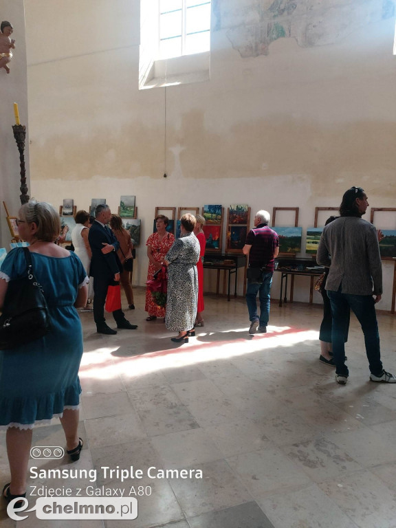 Wernisaż prac uczestników XII Ogólnopolskiego Pleneru Malarskiego