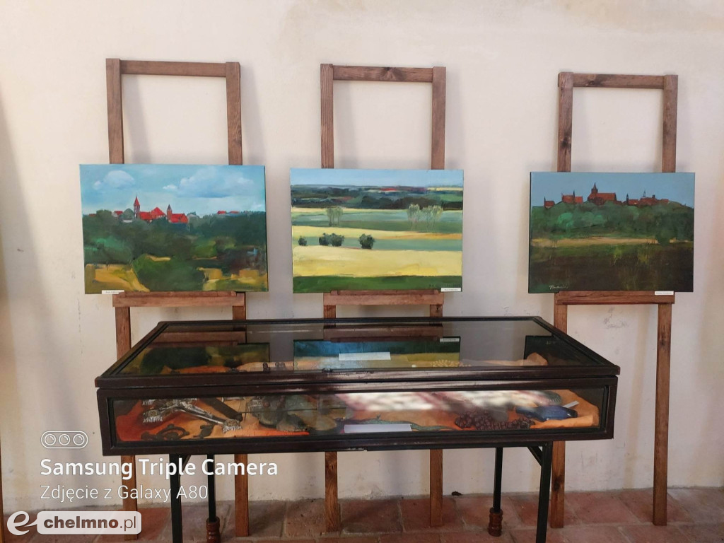 Wernisaż prac uczestników XII Ogólnopolskiego Pleneru Malarskiego
