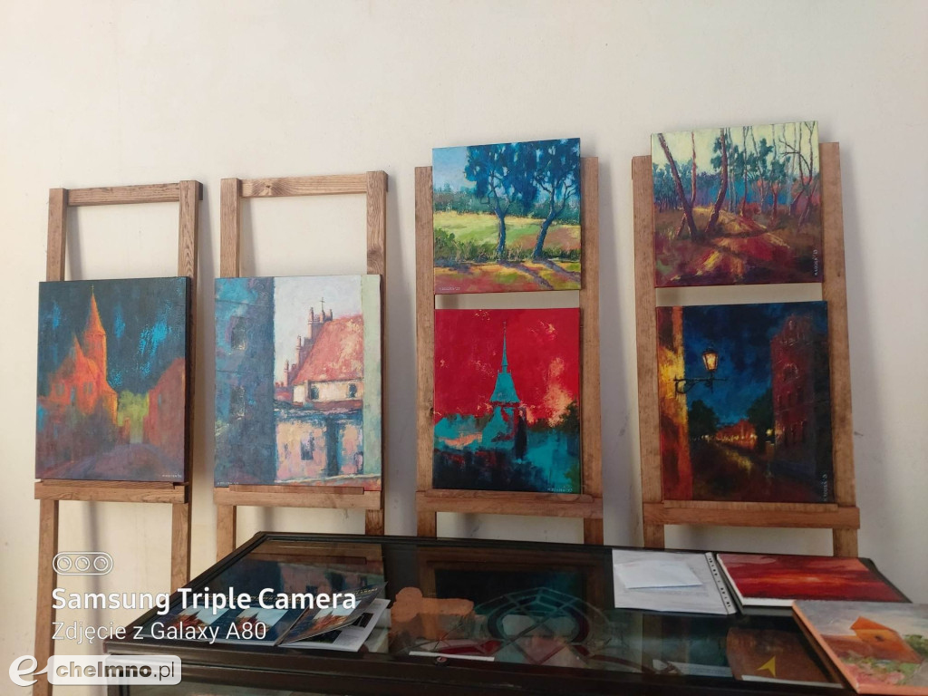 Wernisaż prac uczestników XII Ogólnopolskiego Pleneru Malarskiego
