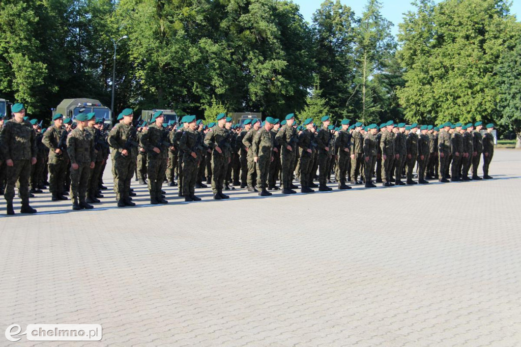 Przysięga żołnierzy dobrowolnej zasadniczej służby wojskowej