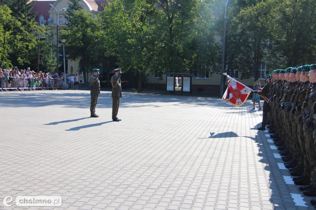 Przysięga żołnierzy dobrowolnej zasadniczej służby wojskowej