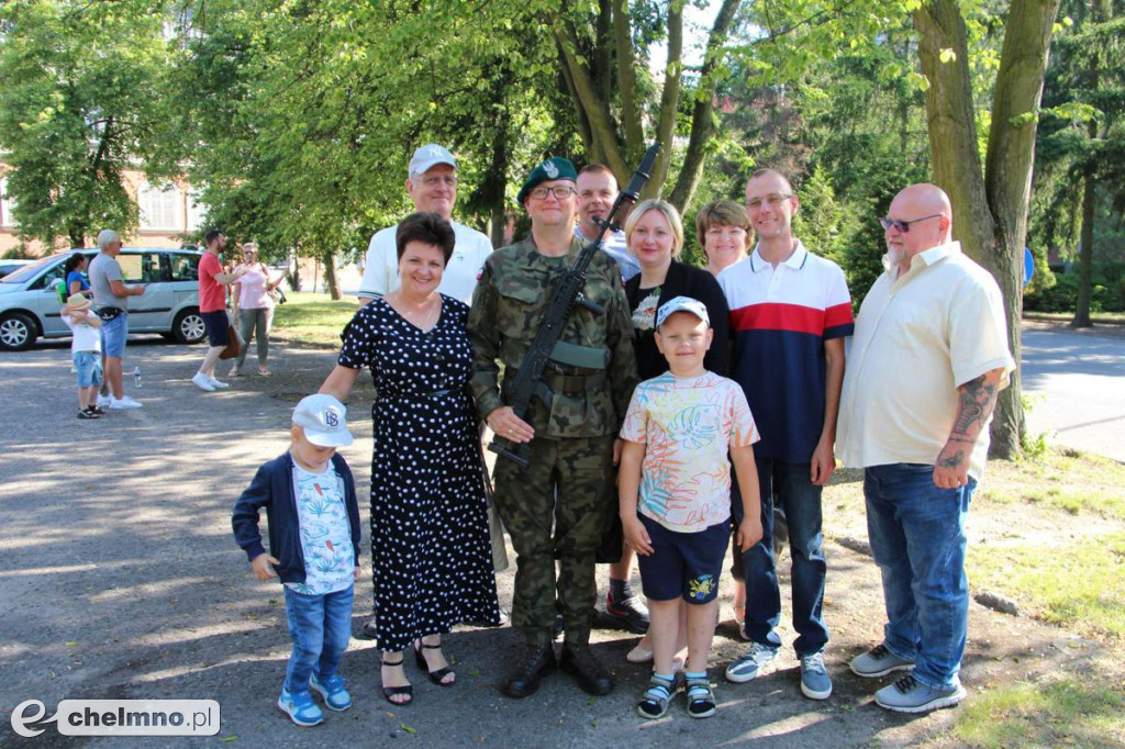 Przysięga żołnierzy dobrowolnej zasadniczej służby wojskowej