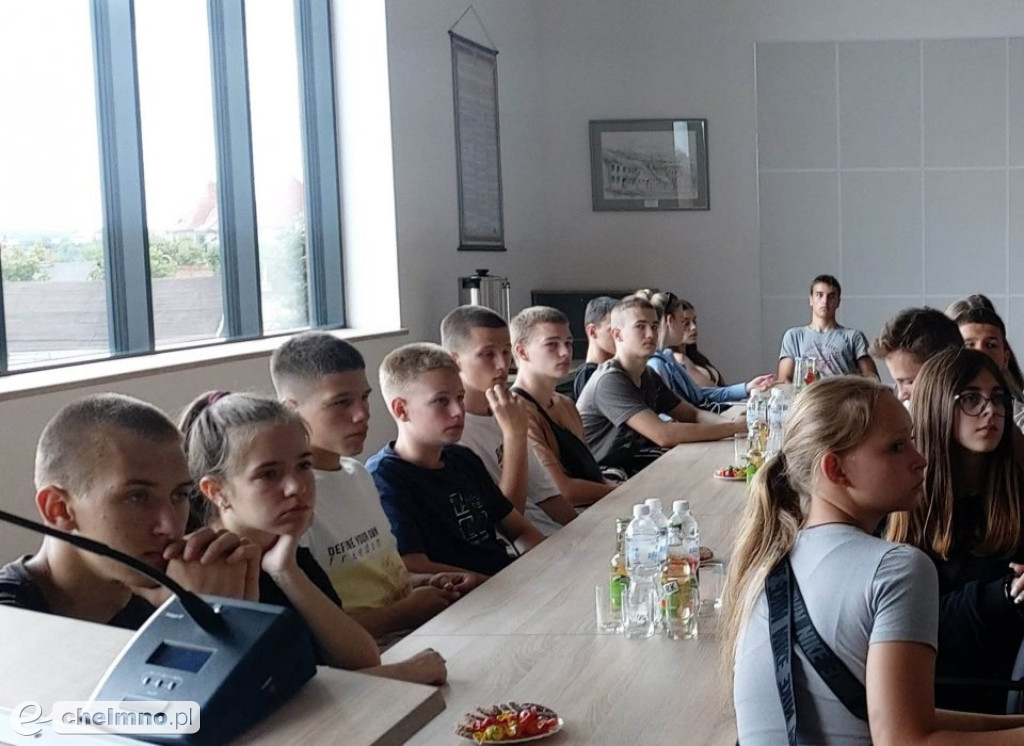 Odwiedziny dzieci i młodzieży z klubu sportowego IVAZAR