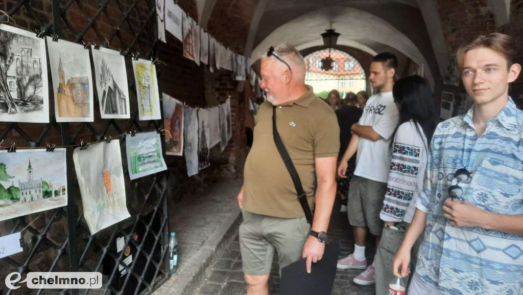 Wystawa poplenerowa prac studentów w Bramie Grudziądzkiej