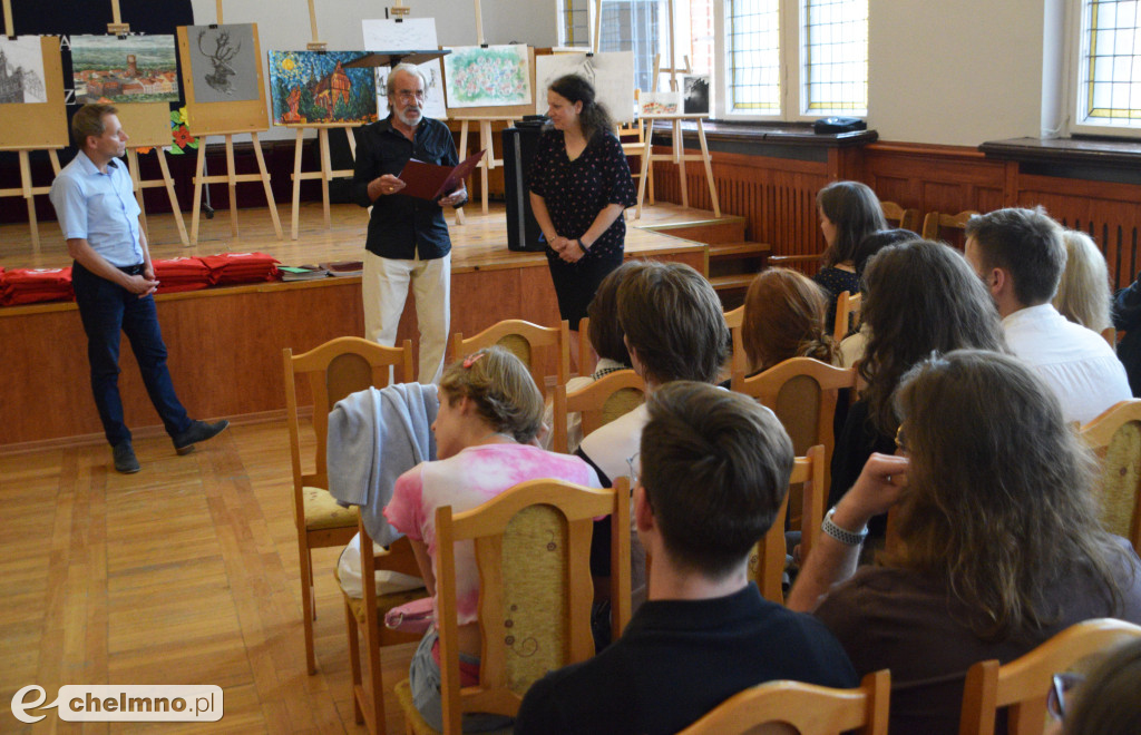 Wręczenie nagród dla studentów architektury