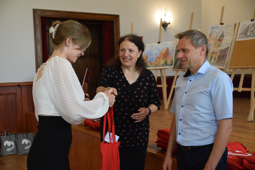 Wręczenie nagród dla studentów architektury