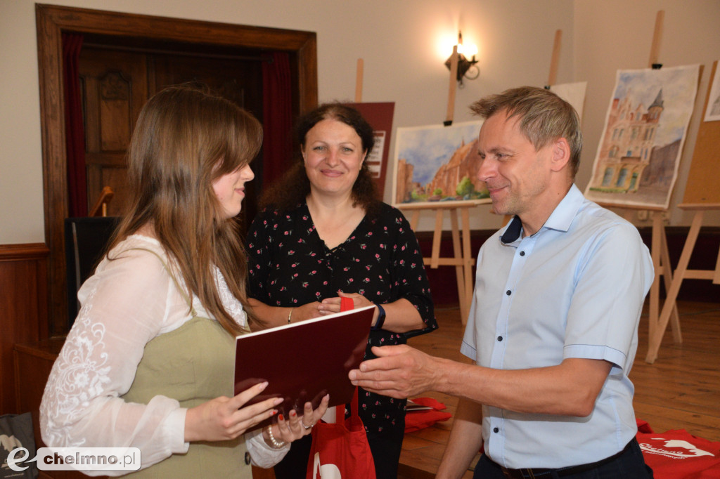 Wręczenie nagród dla studentów architektury