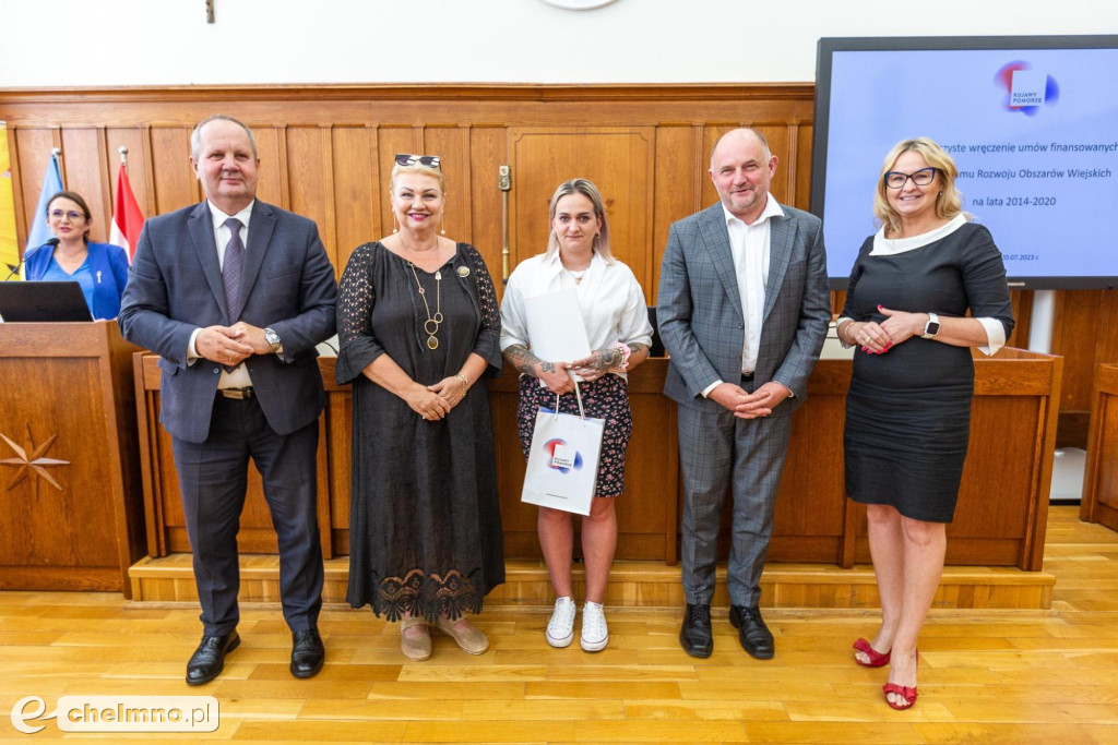 Pieniądze z PROW-u trafiły do przedsiębiorców - również tych z Chełmna