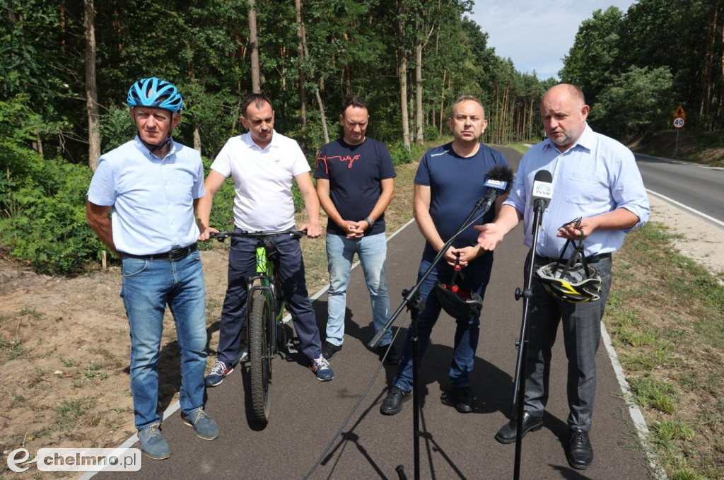 Nowa droga rowerowa w rejonie Grudziądza