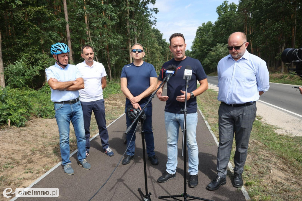 Nowa droga rowerowa w rejonie Grudziądza