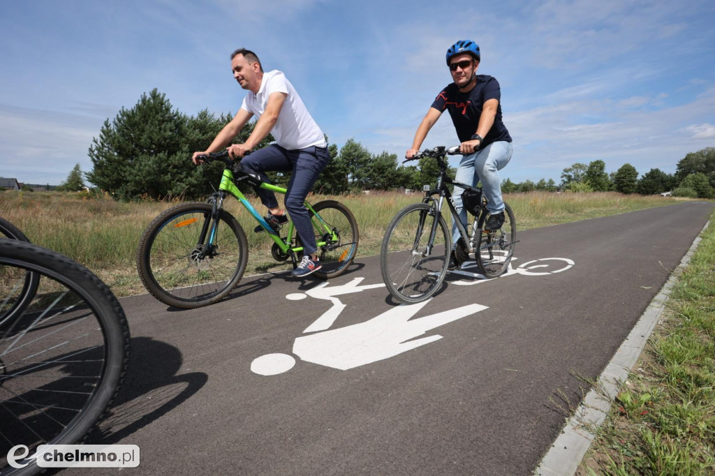Nowa droga rowerowa w rejonie Grudziądza