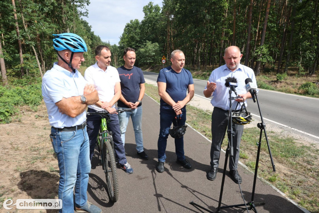Nowa droga rowerowa w rejonie Grudziądza