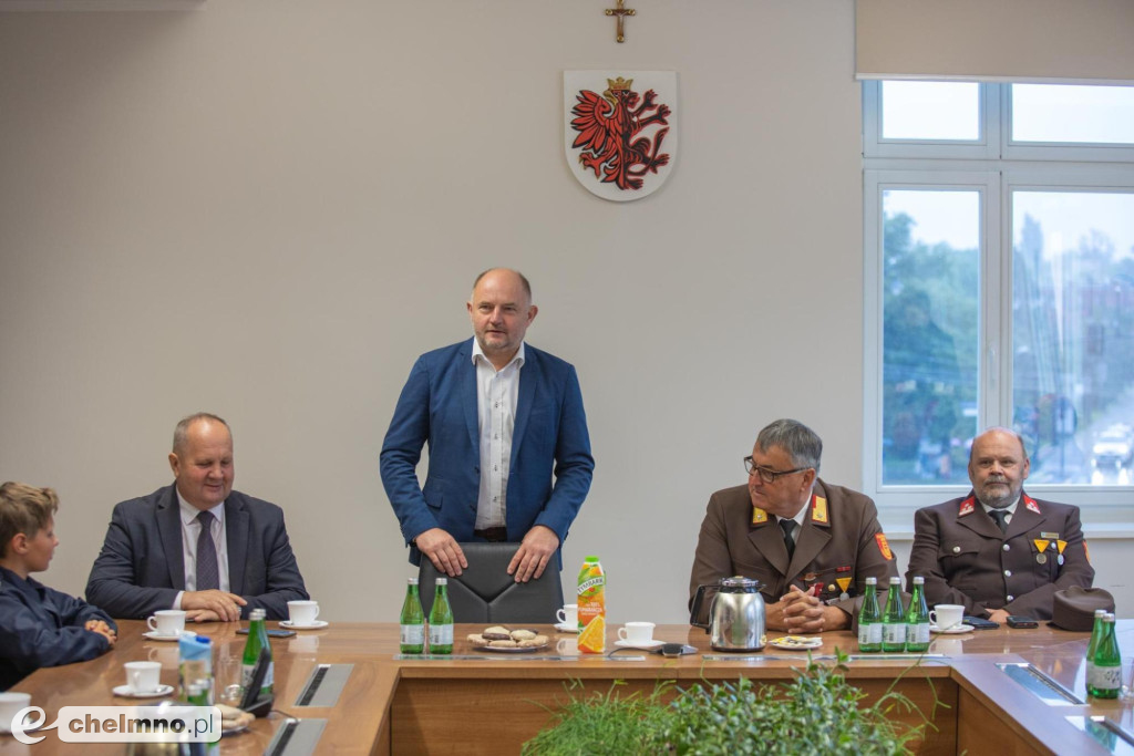 Gościliśmy młodych strażaków z Austrii