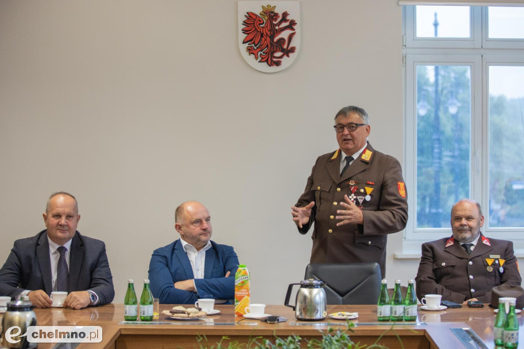 Gościliśmy młodych strażaków z Austrii