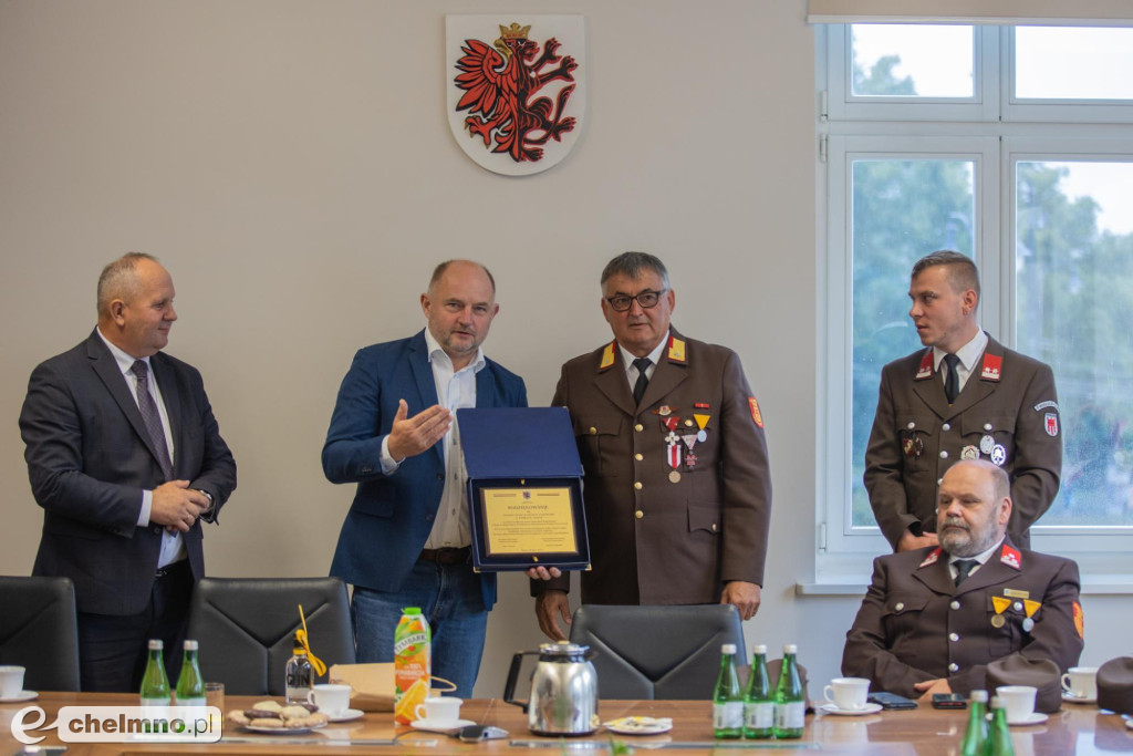 Gościliśmy młodych strażaków z Austrii