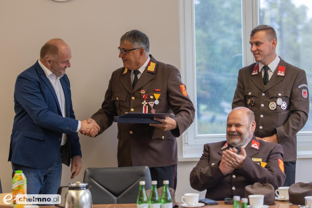 Gościliśmy młodych strażaków z Austrii