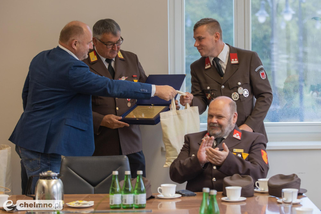 Gościliśmy młodych strażaków z Austrii