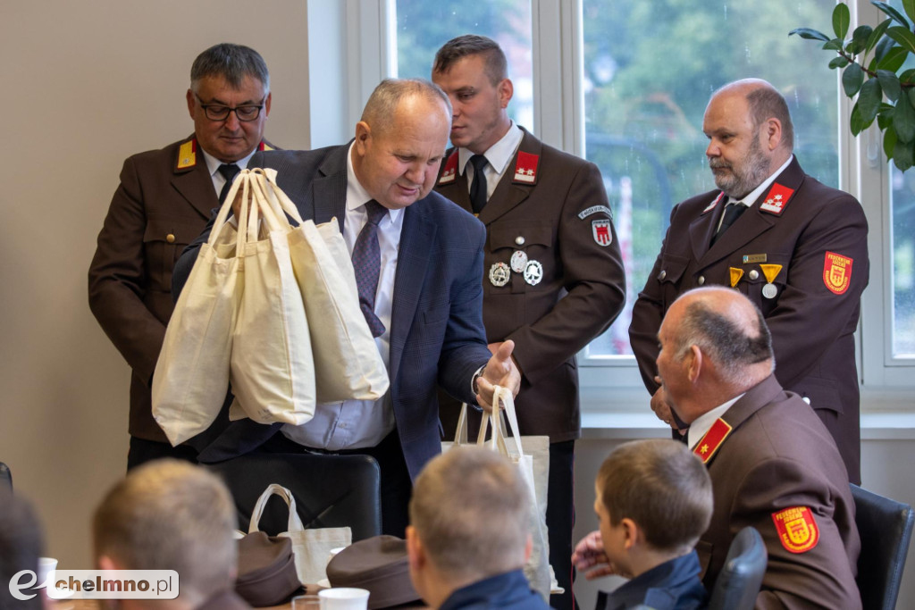 Gościliśmy młodych strażaków z Austrii