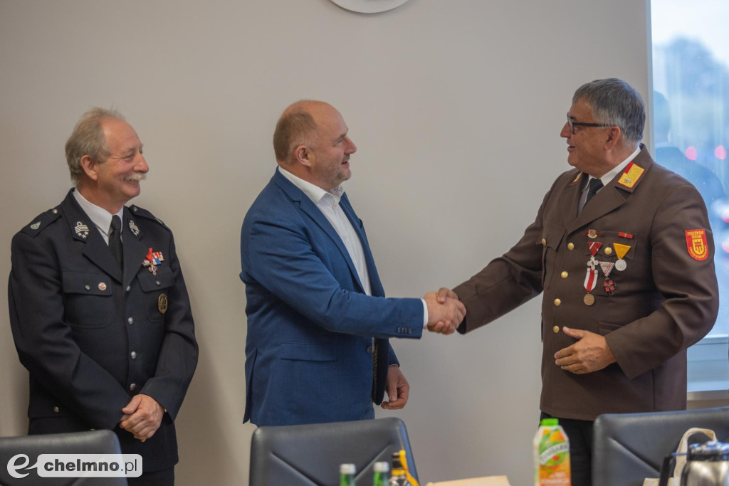 Gościliśmy młodych strażaków z Austrii