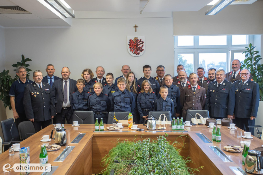Gościliśmy młodych strażaków z Austrii