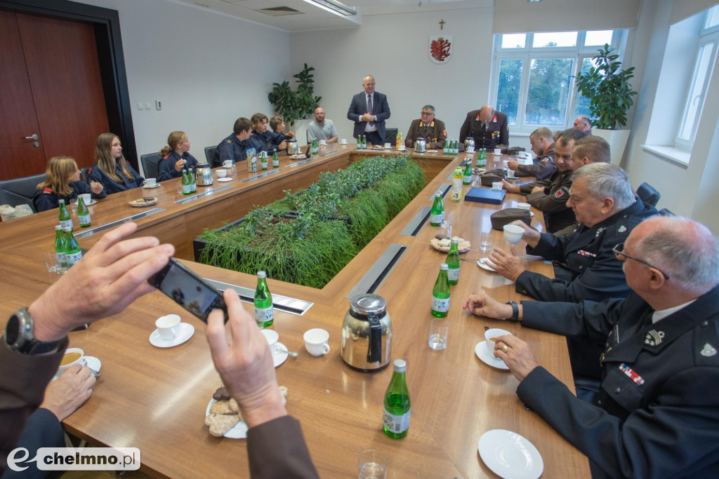Gościliśmy młodych strażaków z Austrii