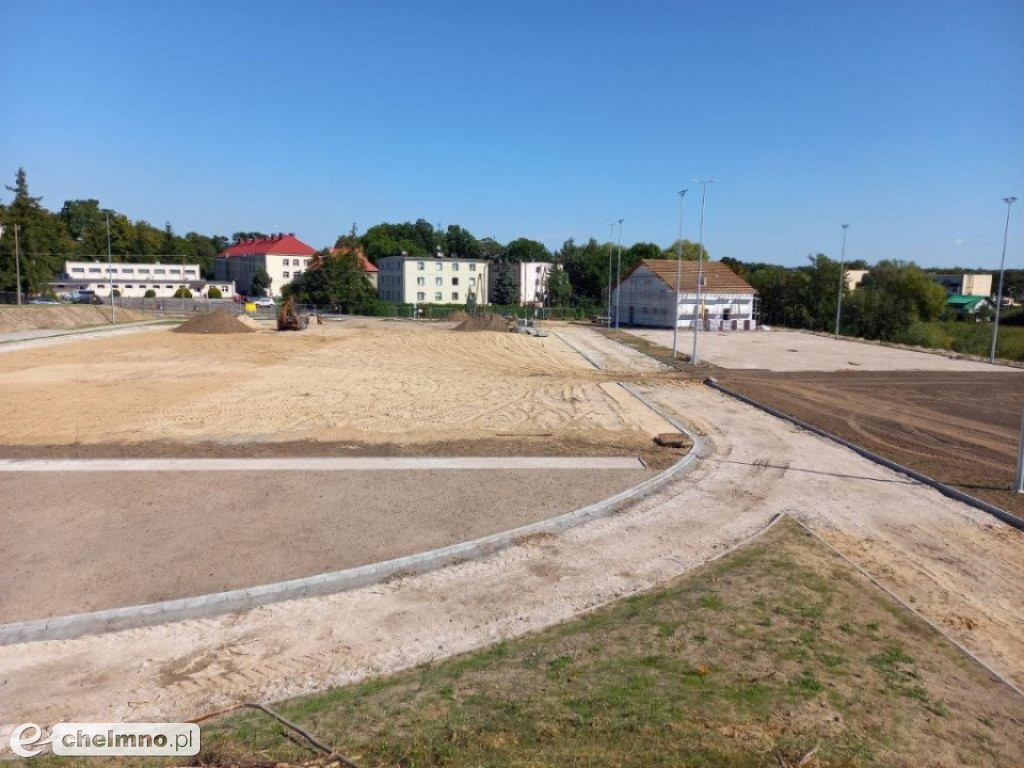 Trwa budowa wielofunkcyjnej infrastruktury sportowej w ZS CKZ w Grubnie
