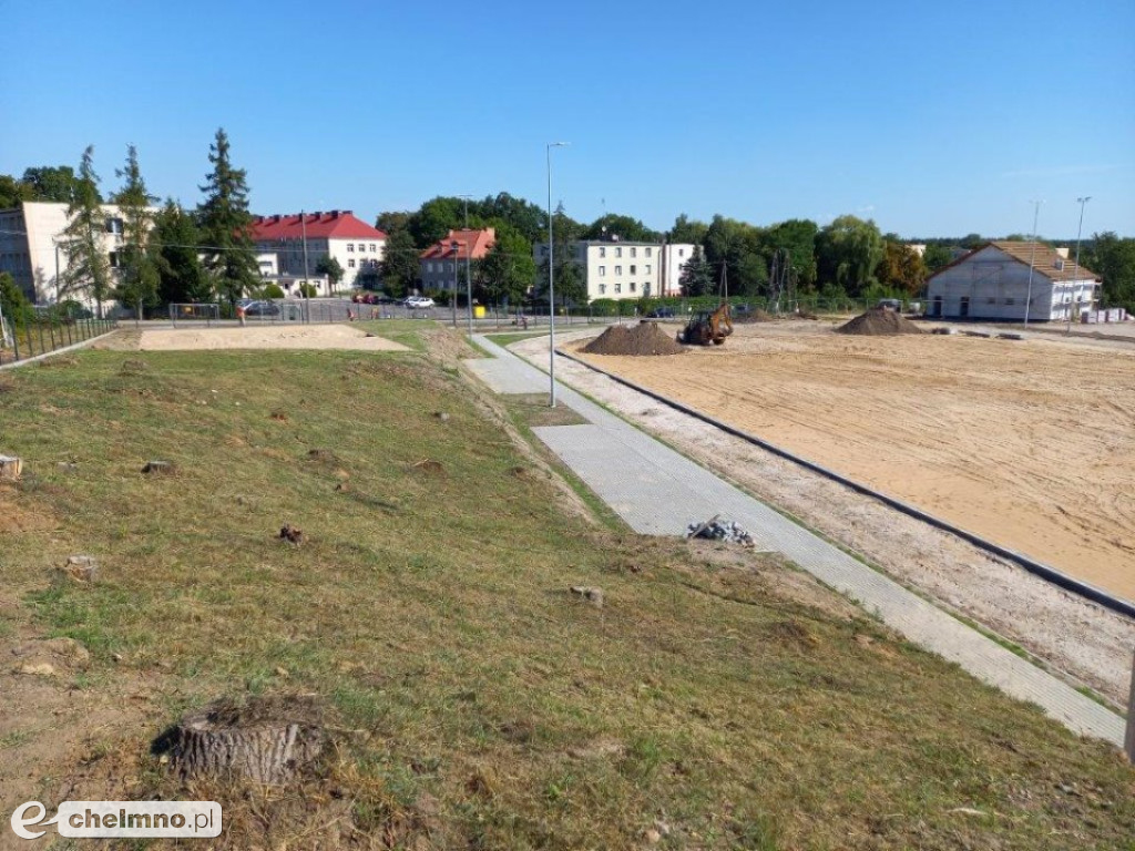 Trwa budowa wielofunkcyjnej infrastruktury sportowej w ZS CKZ w Grubnie