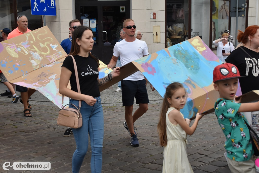 Wspaniała parada fantazji przemaszerowała ulicami Chełmna