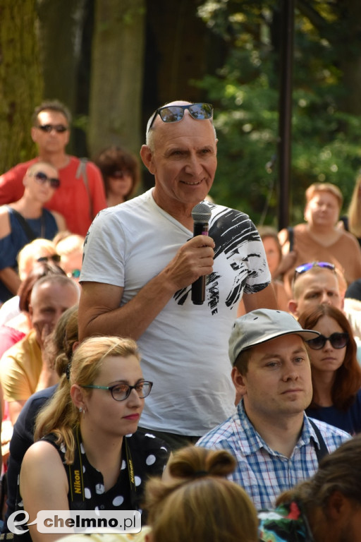 Rzesza fanów Marka Niedźwieckiego w Chełmnie