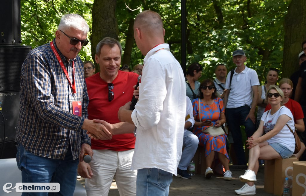Rzesza fanów Marka Niedźwieckiego w Chełmnie